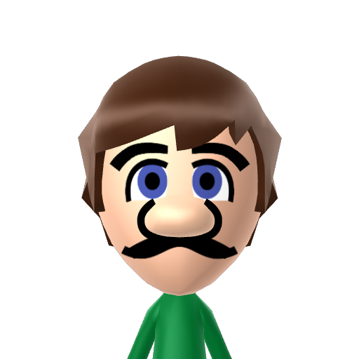 Luigi Mii character: These are extracted and derived from the Mii Central Miis from the 3DS Miitopia.
