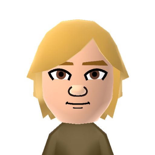Kristoff Mii character: From Disney's "Frozen".