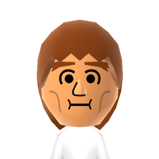 NINTENDO Mii character: A Mii found in unused WaraWara files