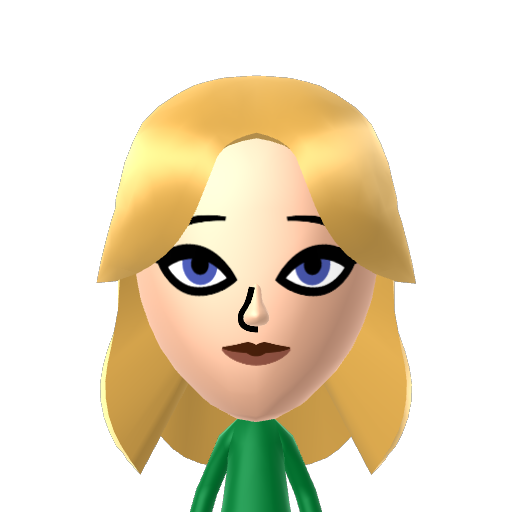 Dawn Mii character: from Total Drama Miis QR Codes [@michellemagnuson5108]