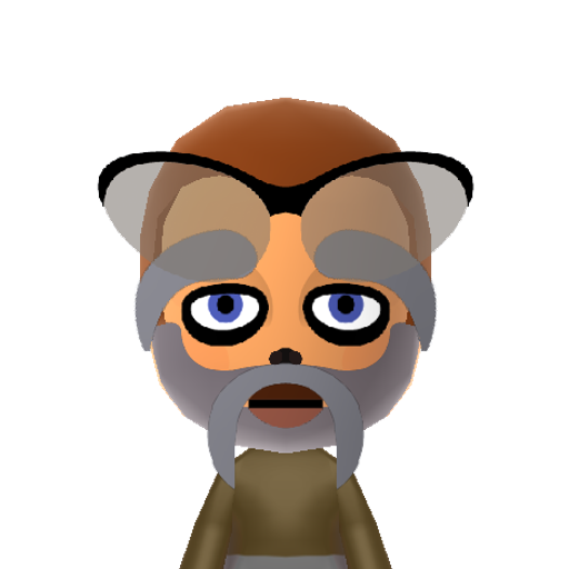Shi Fu Mii character: A old red panda who is Po's mentor from Dreamworks' "Kung Fu Panda" series.