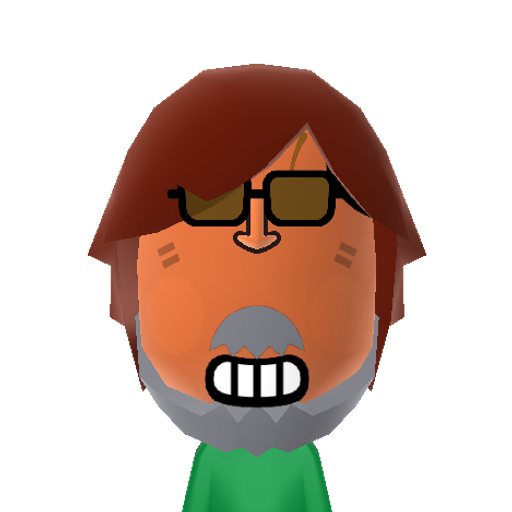 대蜀㌀฀䰀踀㔀� Mii character: this will never get old