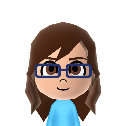 Ghostly Mii character: QR code for my Mii-self