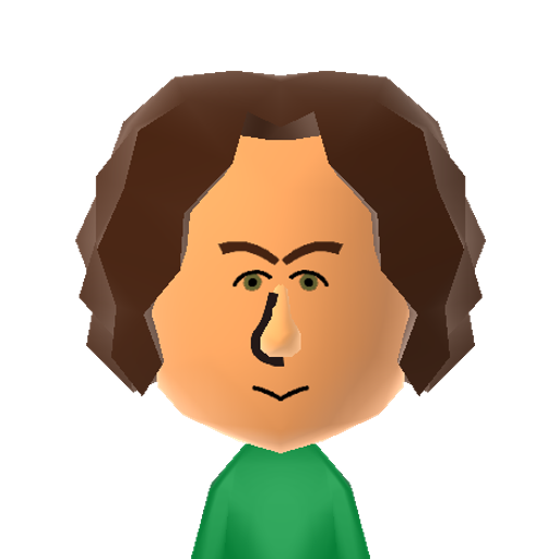 8th Doctor Mii character: From "Doctor Who". The Doctor played by Paul McGann in the 1996 Doctor Who movie.