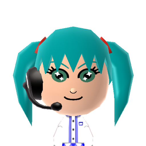 Miku Mii character preview