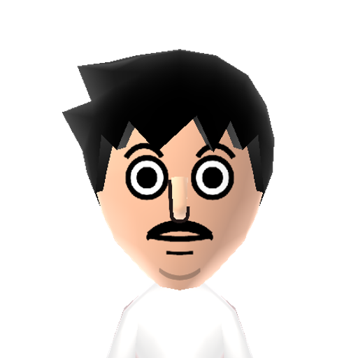 Bob Mii character preview