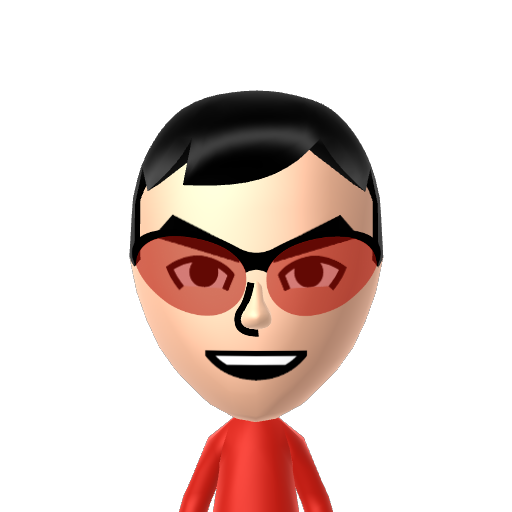 GUY Mii character: a Mii from And-Kensaku