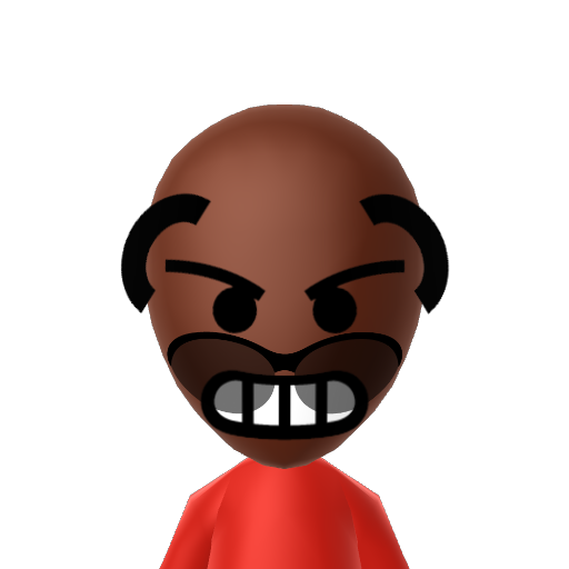 nightmare Mii character preview