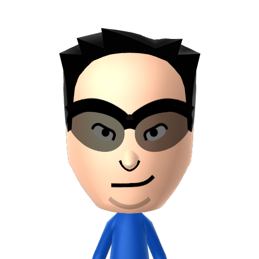 インビンシボル Mii character: A Mii created by Smashed Tomatoes for Big Dachi Collection