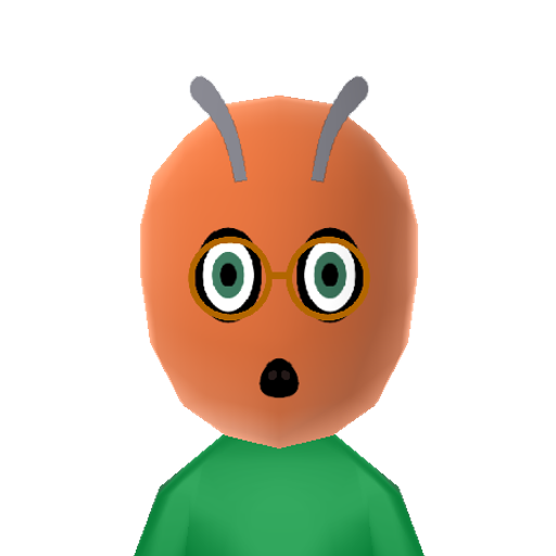 TheVryHgCt Mii character: A character from the best selling books by Eric Carle!