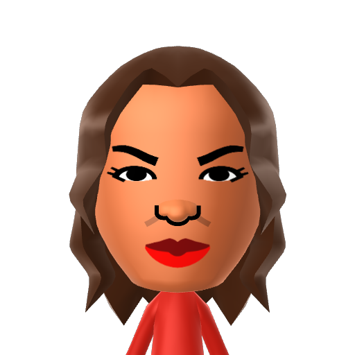 Janet 90's Mii character: Janet Jackson actress and singer. Poetic Justice