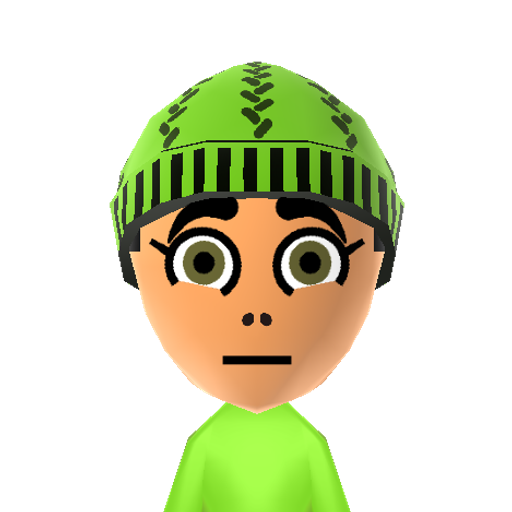 no name Mii character: A Mii from Dillon's Dead-Heat Breakers