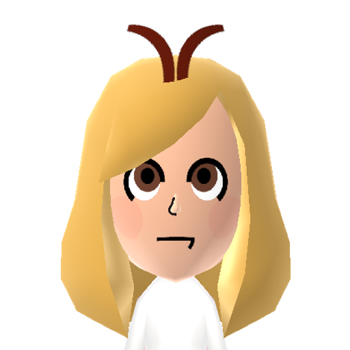 Flonne Mii character: One of the main female characters of Disgaea 1 and Disgaea D2. Appears as a secret character in many of the other installments. Based on her Fallen angel appearance.
