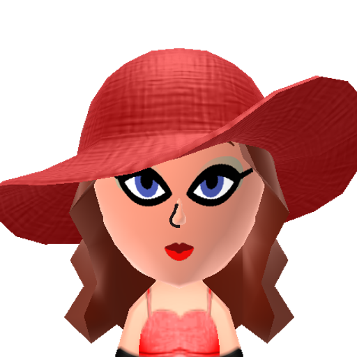 Pauline Mii character: Pauline, from Donkey Kong and Super Mario Odyssey. (Source: www.jvgs.net/tlblog/qrcodes.htm)