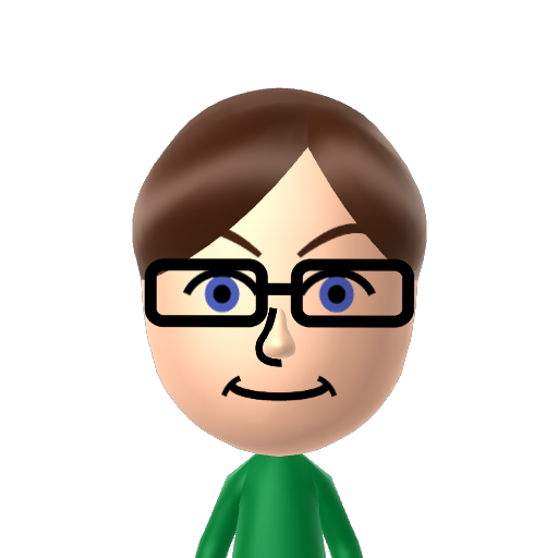 Aaron Mii character: Posted to X (Twitter) with #AbdallahTopia