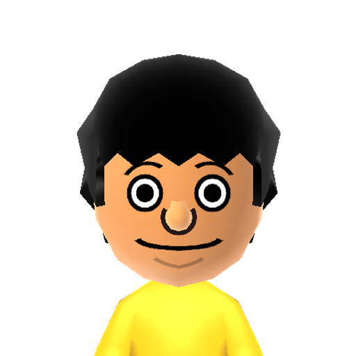 Gene Mii character preview