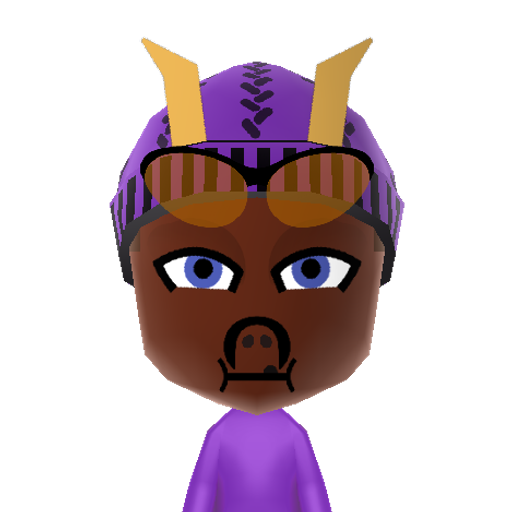 Spyro Mii character: The dragon and title character from the "Spyro" games on the Playstation.