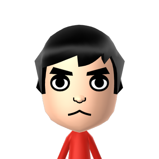 ? Mii character: A Mii uploaded to Check Mii Out Channel (WiiLInk)