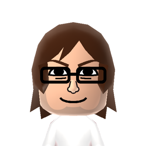 Stoon Mii character: NNID: ShinigamiStoon