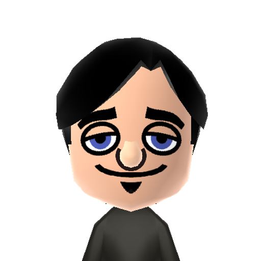 Imposter Mii character: AKA "Fake Dan" he is the identity thief from the flash animated show "Dan Vs." who tries to steal the life of Dan.