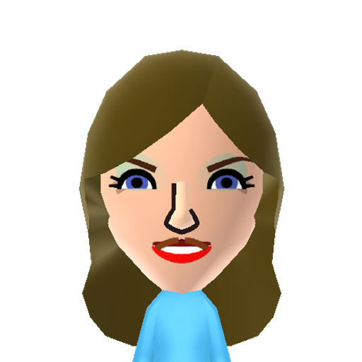 A.Kendrick Mii character: A beautiful and hilarious actress, comedian and singer. She is known best for "Scott Pilgrim vs. the World" and "Pitch Perfect", plus countless other memorable appearances.