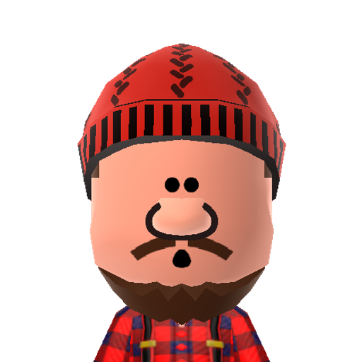 Yukon Mii character: Yukon Cornelius from the Rudolph the Red-Nosed Reindeer movie (1964). (Source: www.jvgs.net/tlblog/qrcodes.htm)