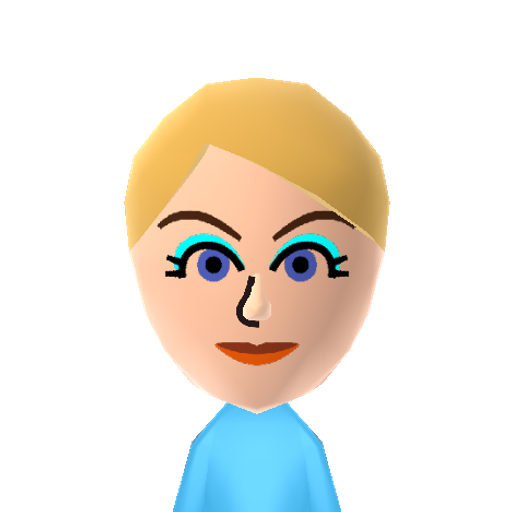 Elsa Mii character: The Queen of Arendelle from the movie "Frozen".