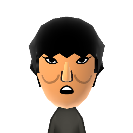 ちはら　ジュニア Mii character: A Mii from Yoshimoto Comedians