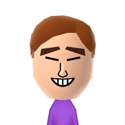 happy mask Mii character preview