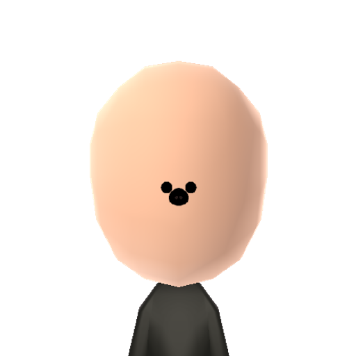 MickeySmbl Mii character: Look closely and you'll see a tiny Mickey Mouse symbol on the face of this Mii.