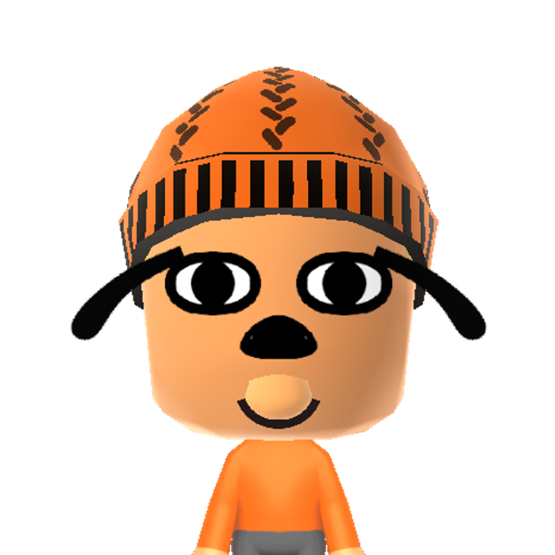 PaRappa Mii character preview