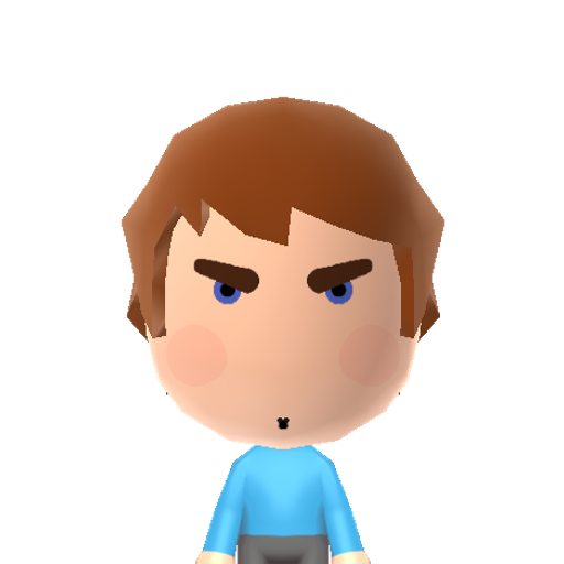 Ross Steam Mii character: Ross from the youtube channel "Steam Train/Game Grumps." also known as RubberRoss