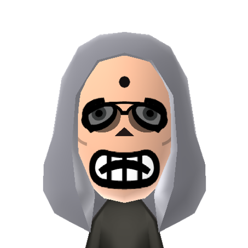 Skulldugry Mii character: One of the sillier bad-guys in Yudetamago's manga "Kinnikuman". He has also been called "Skullduggery" in some cases.