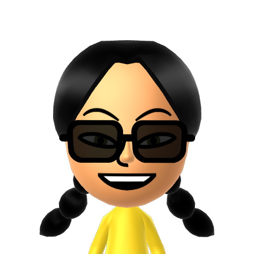 Amy Mii character: A MIi from Wii Sports: Unlimited City, a mod for Wii Sports
