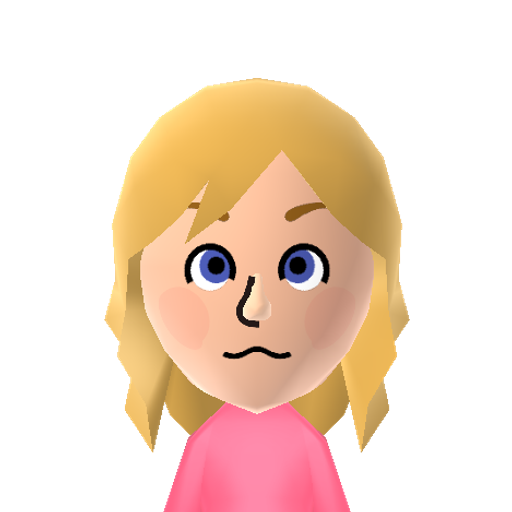 AliceMO Mii character: Custom CPU Miis made by DezzyTheMaker, also used Mii Olympics in Wii Sports, Mii Olympics in Wii Sports Resort, and Mii Olympics in Wii Party, a Mod for Wii Sports, Wii Sports Resort, and Wii Party respectivel.