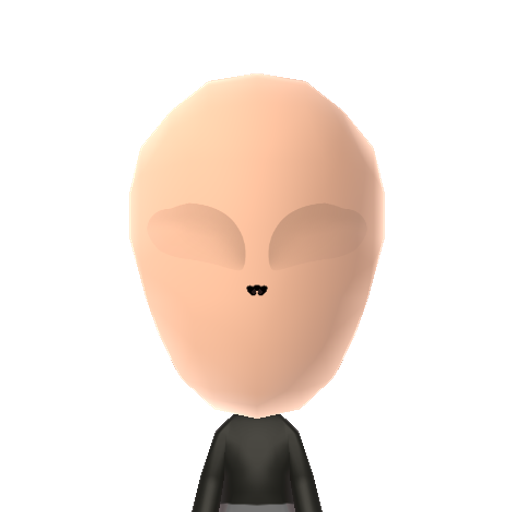 Slenderman Mii character preview