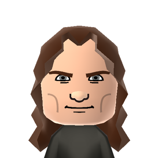 J. LaBrie Mii character: Lead singer of Dream Theater