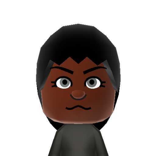 Camera Mii character: A Mii from Goiky Sports Resort, a mod for Wii Sports Resort