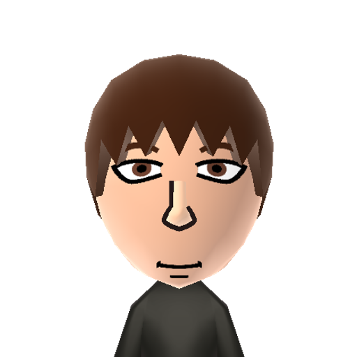 example Mii character: Better known by his stage name Example, is an English singer and rapper signed to Data Records. His name arose due to his initials being E.G., which is an abbreviation of the Latin phrase exempli gratia ("for example")