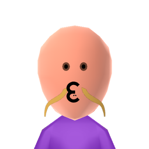Swalot Mii character preview