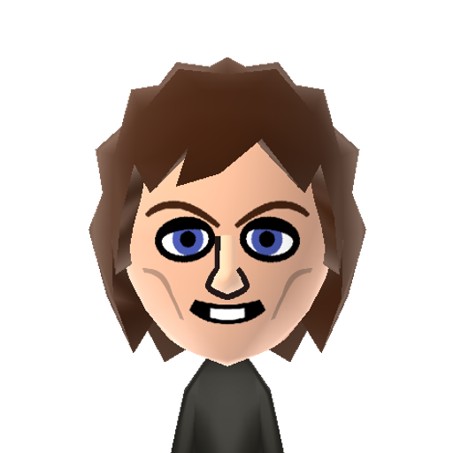 Angus Y. Mii character: lead Guitarist of AC/DC