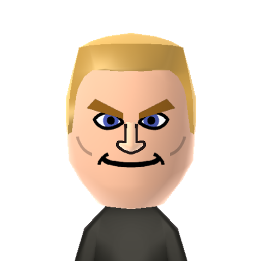 Tyrone Mii character preview