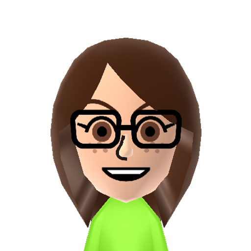 court Mii character: NNID: courtney-w1997