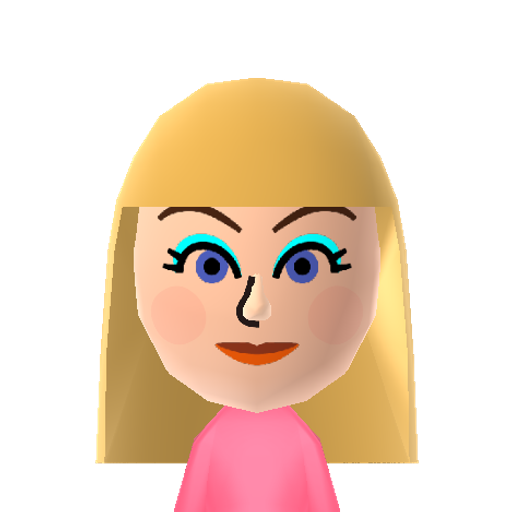 AshleyA Mii character preview
