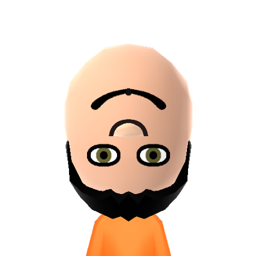 UpsideDown Mii character preview