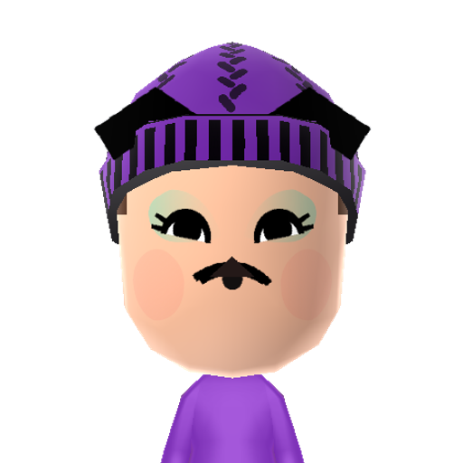 Kitten Mii character: The head of this Mii is a cute kitten. Meow!