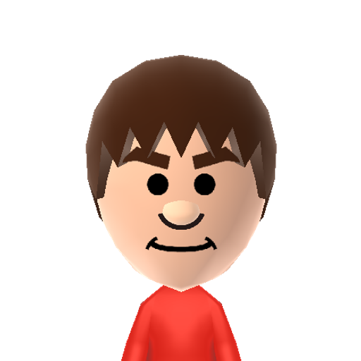 Rik Mii character: A Mii from the YouTube channel NintendoMovies (Wii)