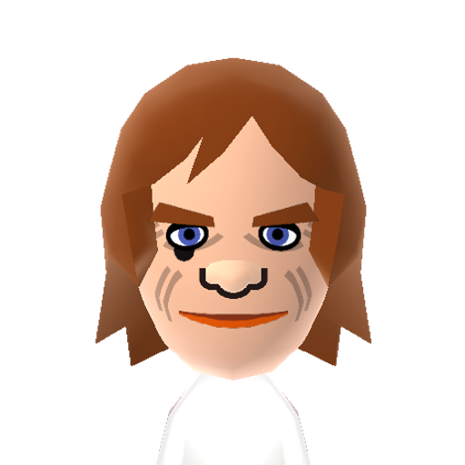 Alex Mii character: A charismatic, psychopathic delinquent from the film "A Clockwork Orange", portrayed by Malcolm McDowell.