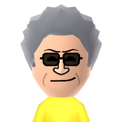 Dr. Clash Mii character: The F-Zero pilot of the Crazy Bear.