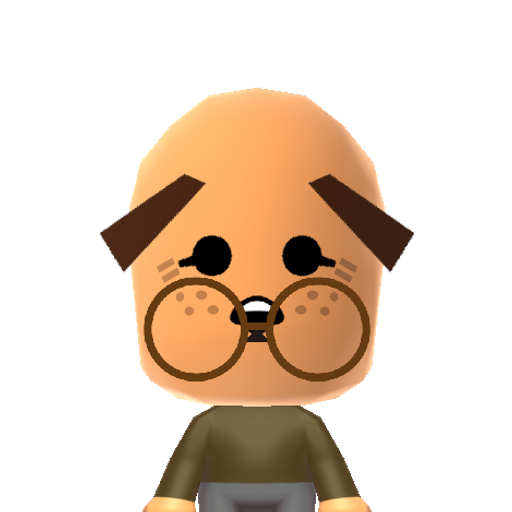 dog Mii character preview